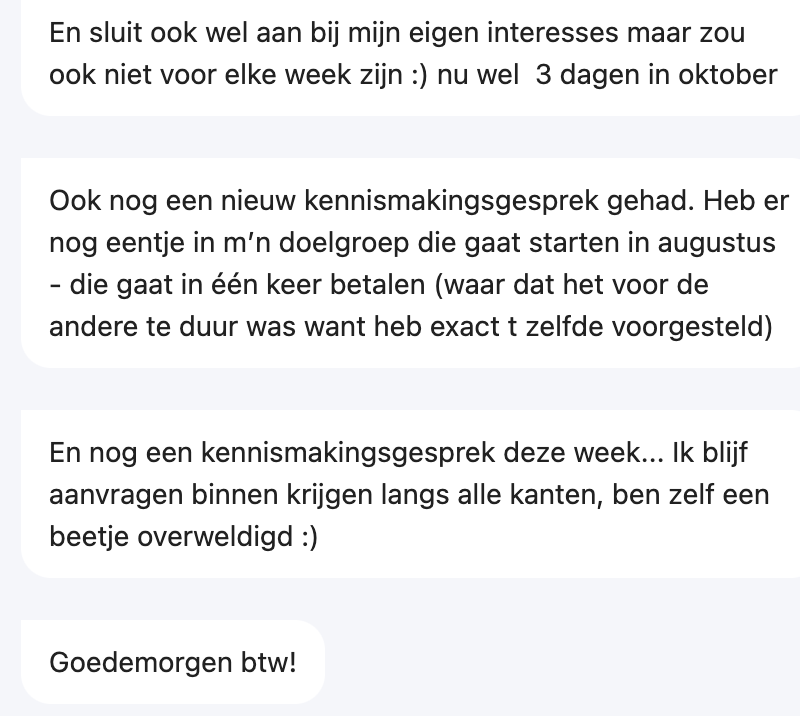 Review van een Boostways-klant 7